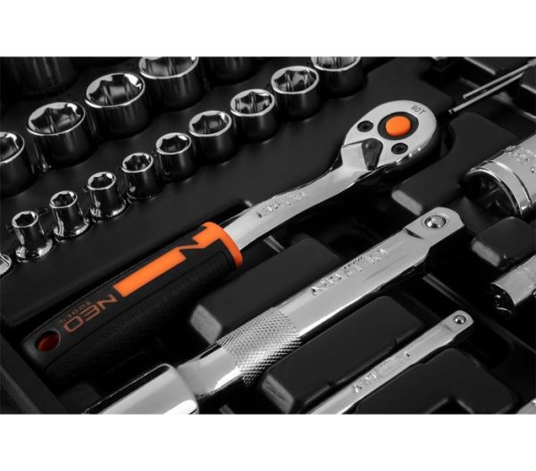 Nástrčné kľúče 1/2", 1/4", súprava 73 ks, CrV – Obrázok 6