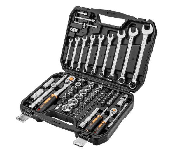Nástrčné kľúče 1/2", 1/4", súprava 82 ks, ECO – Obrázok 6