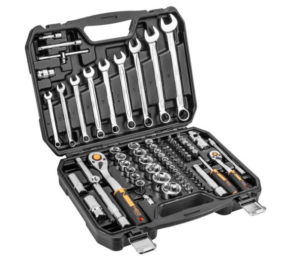 Nástrčné kľúče 1/2", 1/4", súprava 82 ks – Obrázok 2