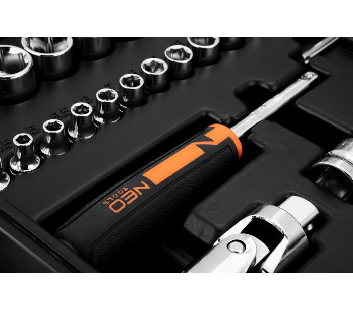 Nástrčné kľúče 1, 4, 1/2 "CrV súprava 94 ks – Obrázok 10