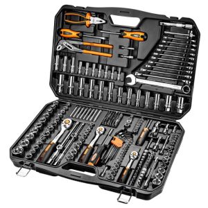 Nástrčné kľúče 1/2", 3/8", 1/4", súprava 233 ks