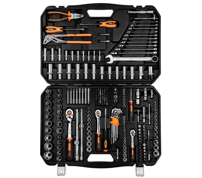 Nástrčné kľúče 1/2", 3/8", 1/4", súprava 233 ks – Obrázok 16