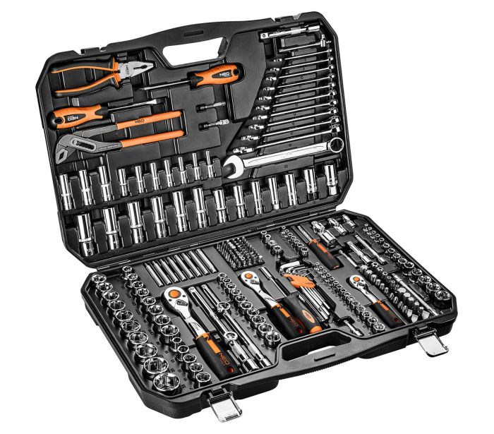 Nástrčné kľúče 1/2", 3/8", 1/4", súprava 233 ks – Obrázok 4