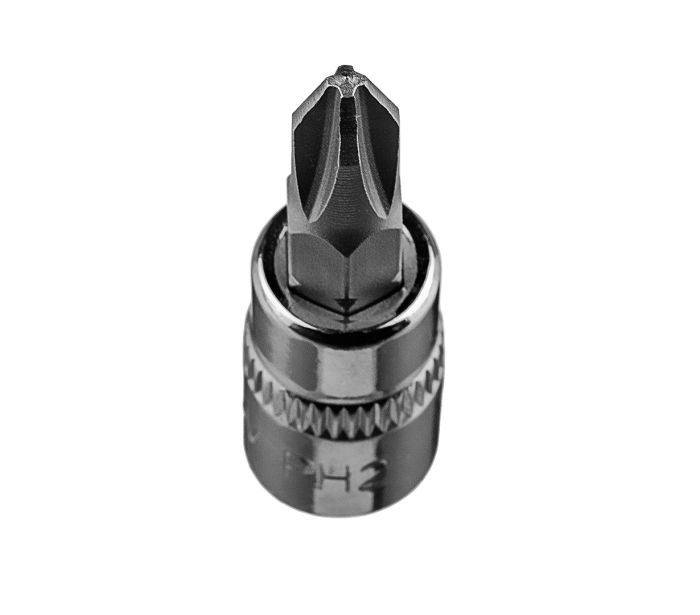 SKRUTKOVACÍ BIT PH2 NA 1/4 NÁSTRČKU, KRÁTKY, 37 MM – Obrázok 6