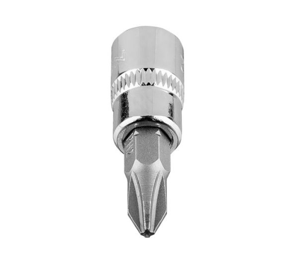 SKRUTKOVACÍ BIT PH2 NA 1/4 NÁSTRČKU, KRÁTKY, 37 MM – Obrázok 4