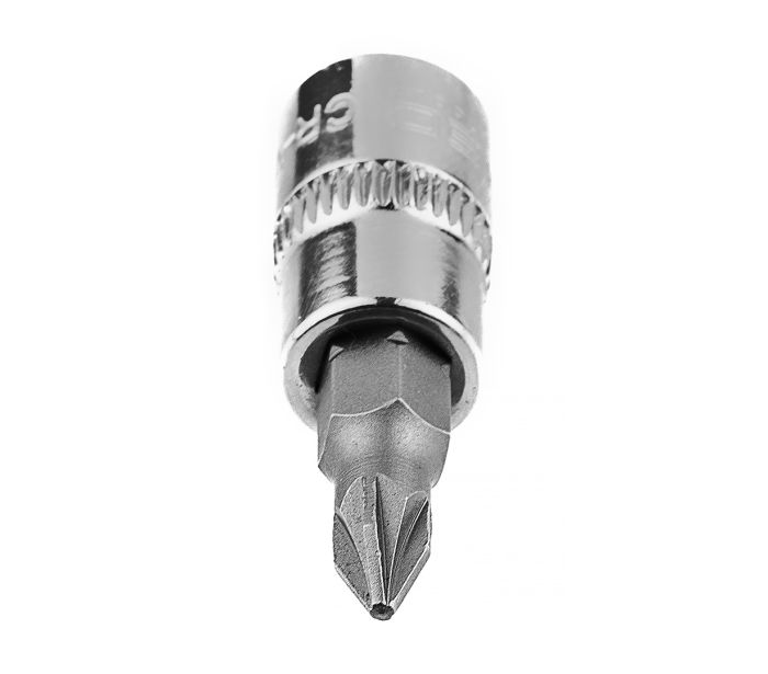 Skrutkovací bit PZ1 na 1/4" zásuvke, krátky, 37 mm – Obrázok 6