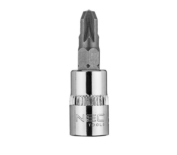 SKRUTKOVACÍ BIT PZ3 NA 1/4 NÁSTRČKU, KRÁTKY, 37 MM