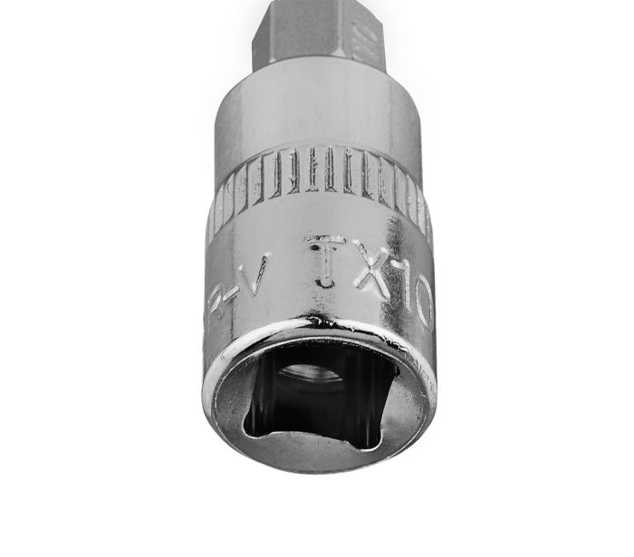 Skrutkovací bit TORX TX10 na 1/4" zásuvke, krátky, 37 mm – Obrázok 5