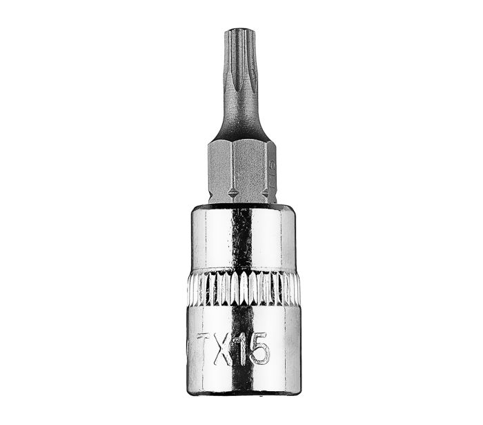 Bit TORX TX15 na 1/4" zásuvke, krátky, 37 mm – Obrázok 3