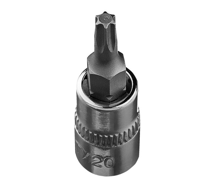 Bit TORX TX20 na 1/4" zásuvke, krátky, 37 mm – Obrázok 2