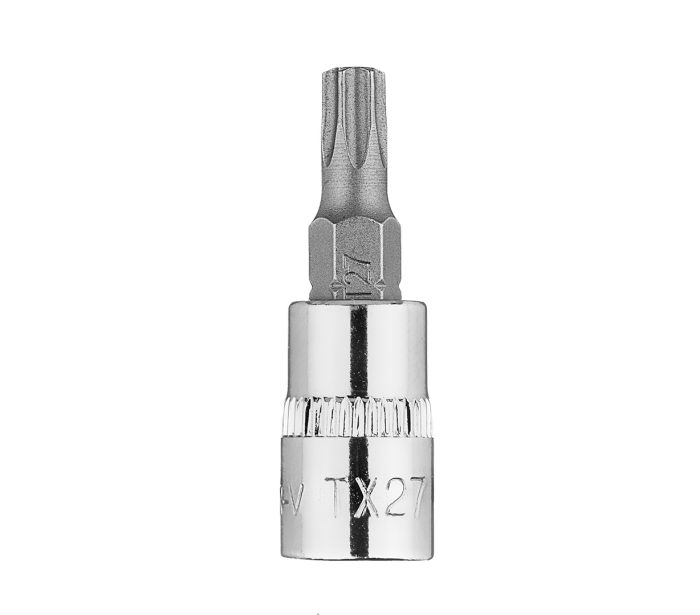 Bity TORX TX27 na nástrčnom 1/4", krátke, 37 mm – Obrázok 3