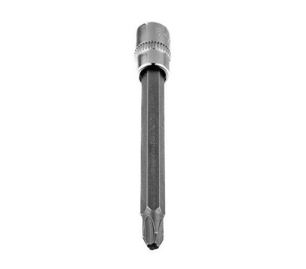 Skrutkovací bit PH3 na 1/4" zásuvke, dlhý, 87 mm – Obrázok 4