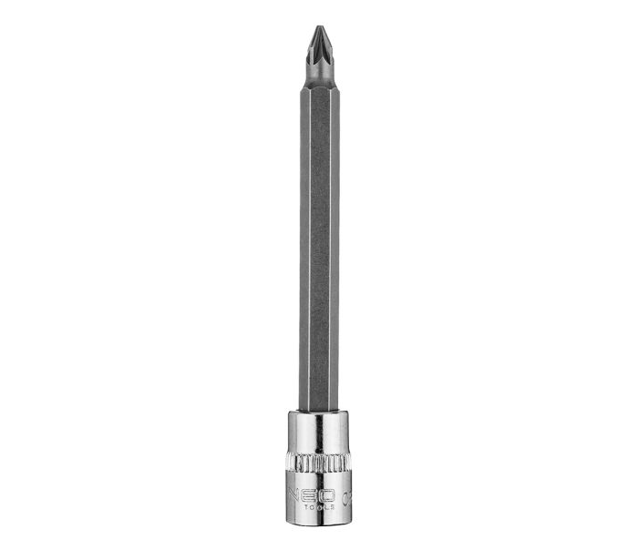 Skrutkovací bit PZ1 na 1/4" zásuvke, dlhý, 87 mm