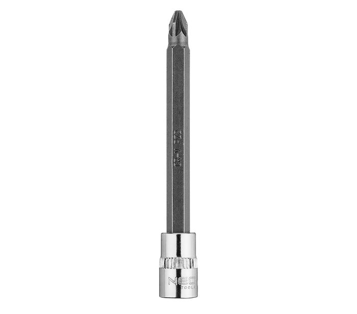 Skrutkovací bit PZ2 na 1/4" zásuvke, dlhý, 87 mm – Obrázok 7