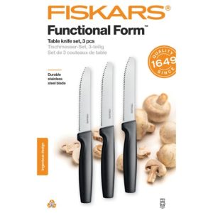 Súprava nožov na stolovanie, 3 ks Functional Form