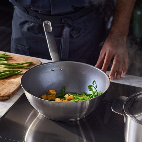 Wok All Steel 28cm – Obrázok 4