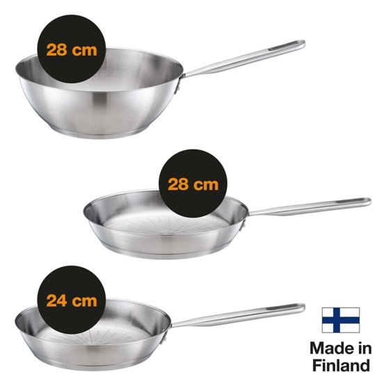Panvica All Steel pure 24cm – Obrázok 7
