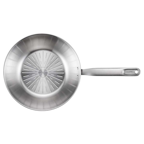 Wok panvica All Steel pure 28cm – Obrázok 3