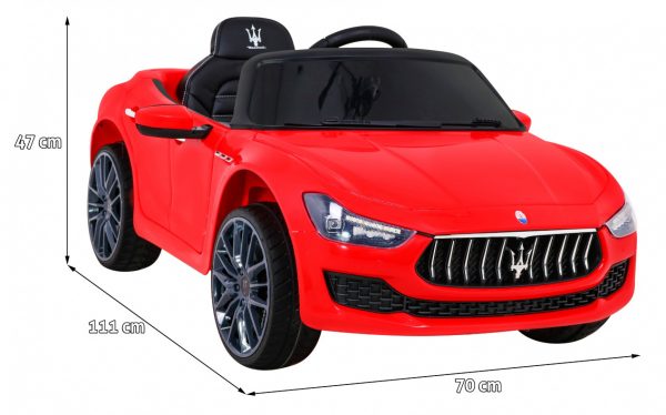 Vozidlo Maserati Ghibli Red – Obrázok 2