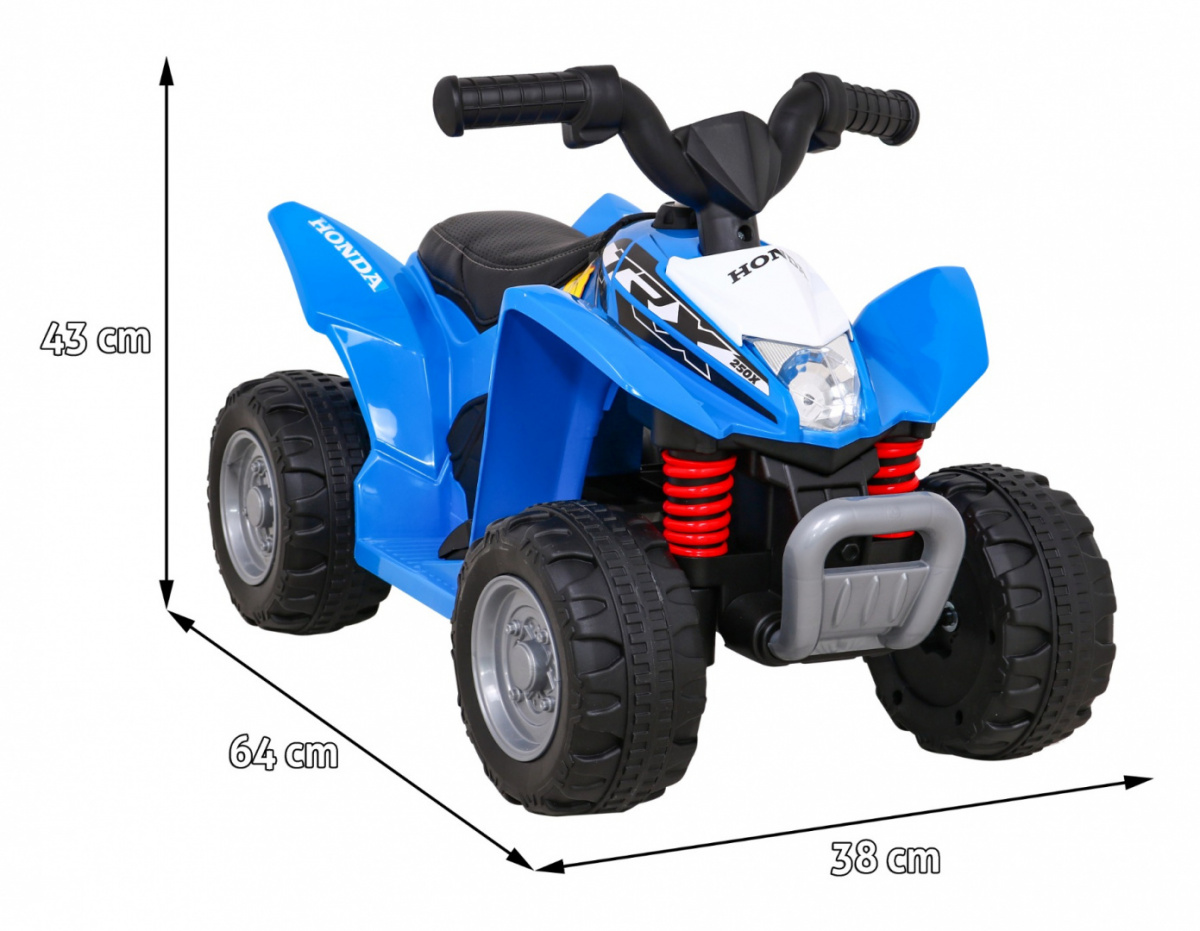 Štvorkolka Honda 250X TRX modrá – Obrázok 2