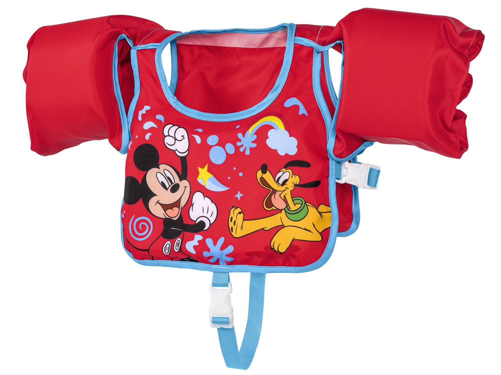 Bestway Plavecká vesta s rukávom 3-6 L Mickey Mouse 9101C – Obrázok 2