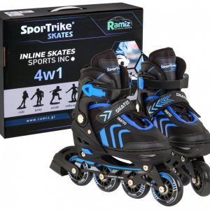 Korčule, korčule, sada 4v1 29-33 Modrá