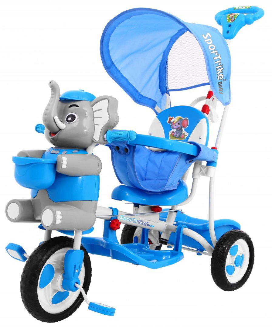 3-kolesový bicykel Happy Blue Elephant