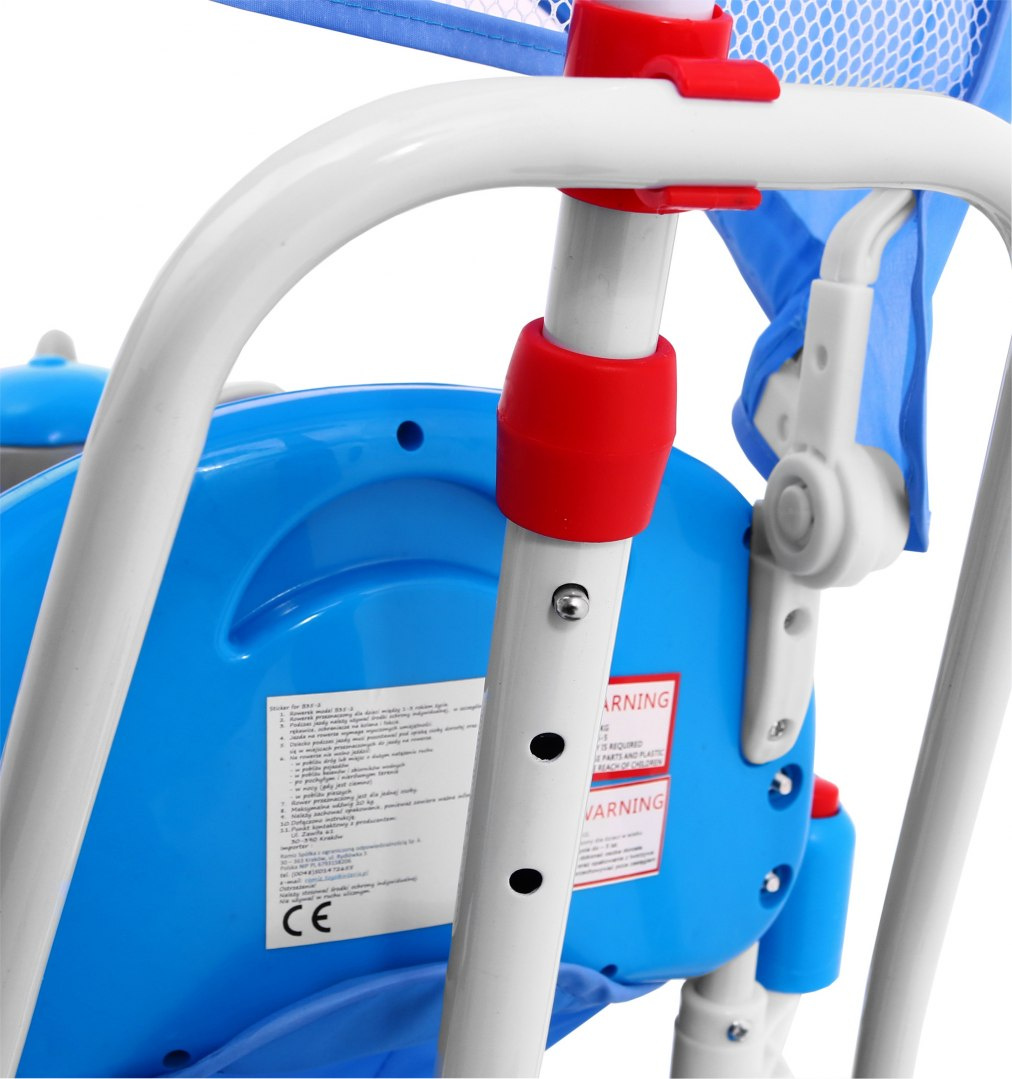 3-kolesový bicykel Happy Blue Elephant – Obrázok 9