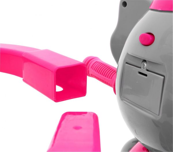 3-kolesový bicykel Happy Elephant Pink – Obrázok 7