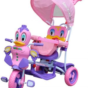 Trojkolka Duck Pink