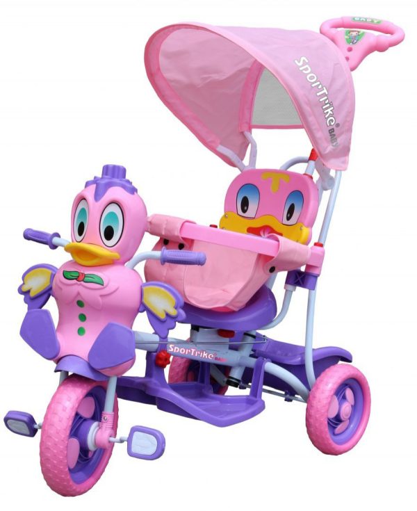 Trojkolka Duck Pink
