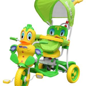 Trojkolka Duck zelená