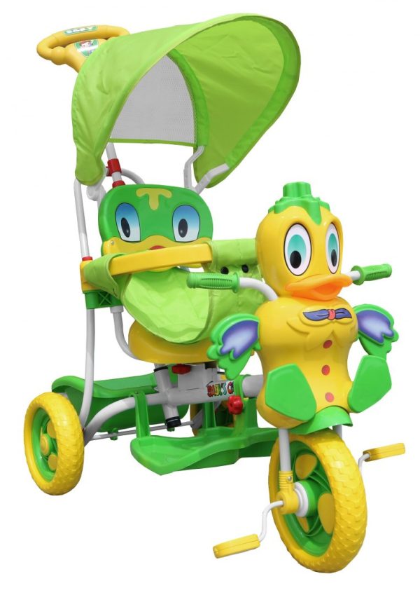 Trojkolka Duck zelená – Obrázok 3