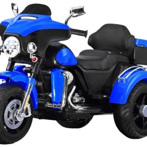 Detská elektrická motorka Chopper Shine modrá J-PA0254 NI