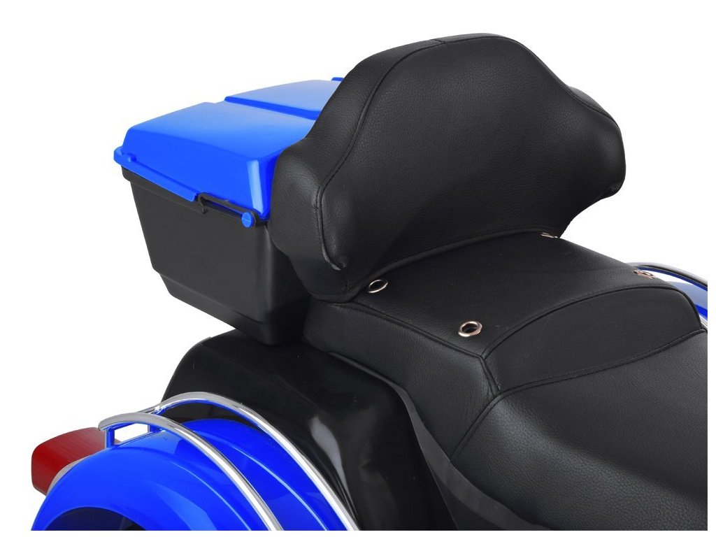Detská elektrická motorka Chopper Shine modrá J-PA0254 NI – Obrázok 9
