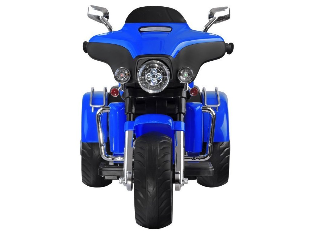 Detská elektrická motorka Chopper Shine modrá J-PA0254 NI – Obrázok 6