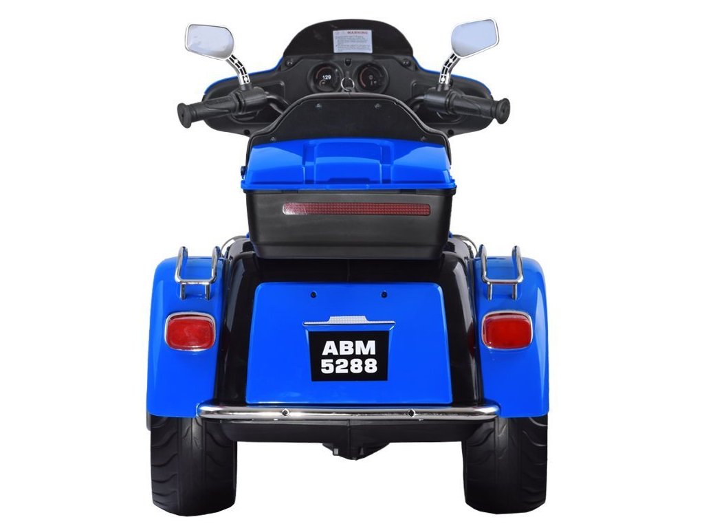 Detská elektrická motorka Chopper Shine modrá J-PA0254 NI – Obrázok 3