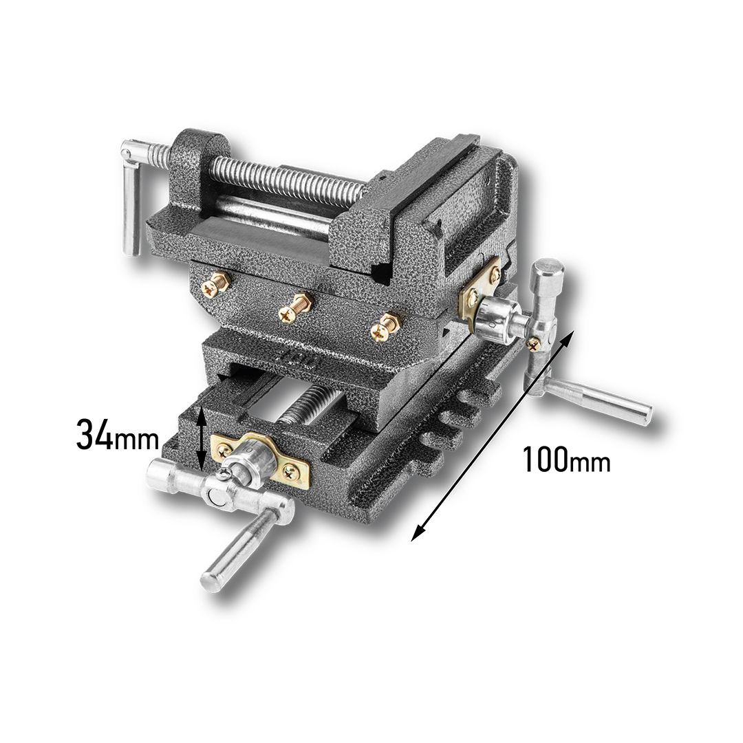 DVOJOSOVÝ KRÍŽOVÝ STROJNÝ ZVERÁK 100 MM – Obrázok 3