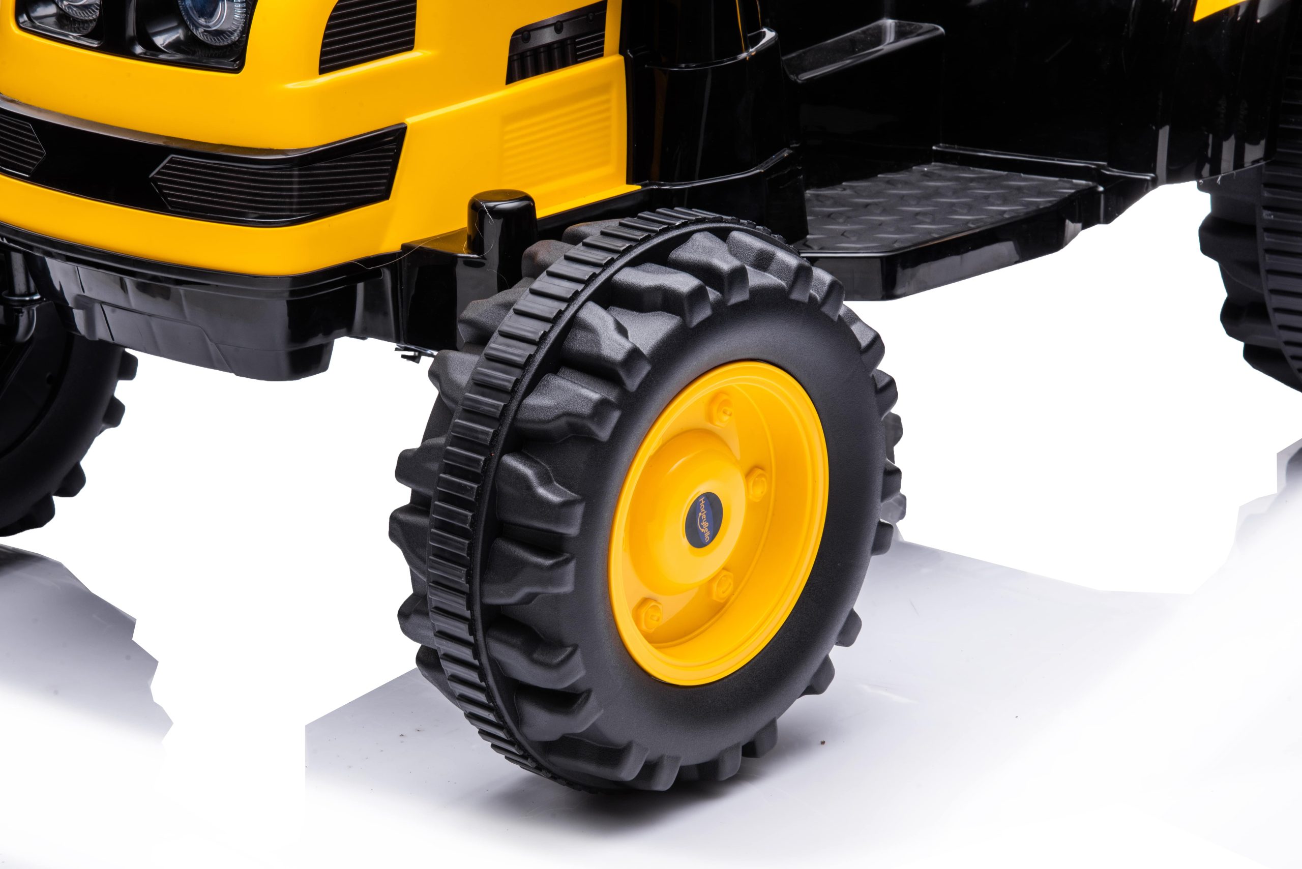 Vozidlo Bager Traktor žltý – Obrázok 8