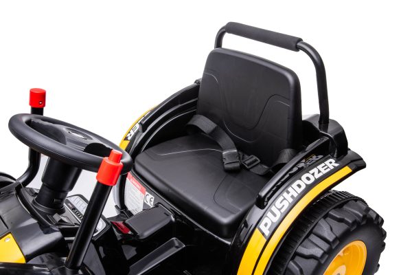 Vozidlo Bager Traktor žltý – Obrázok 9