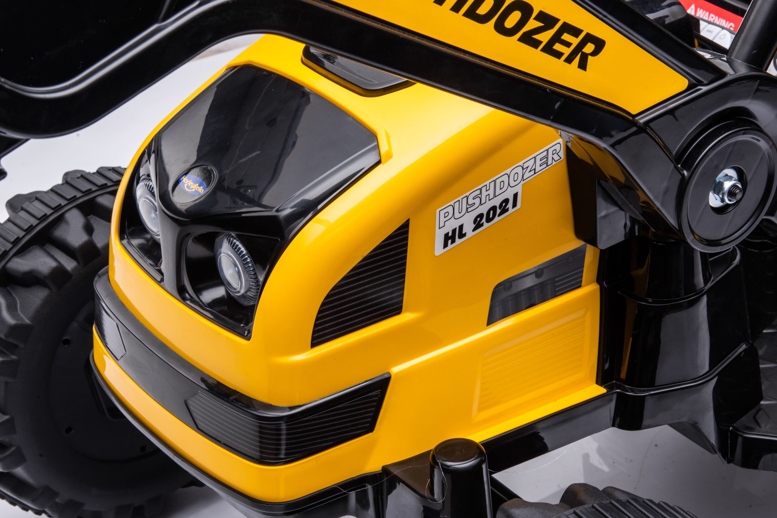 Vozidlo Bager Traktor žltý – Obrázok 10
