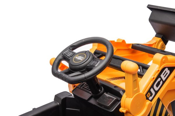 Automobilové rýpadlo bager 2v1 JCB žlté – Obrázok 2