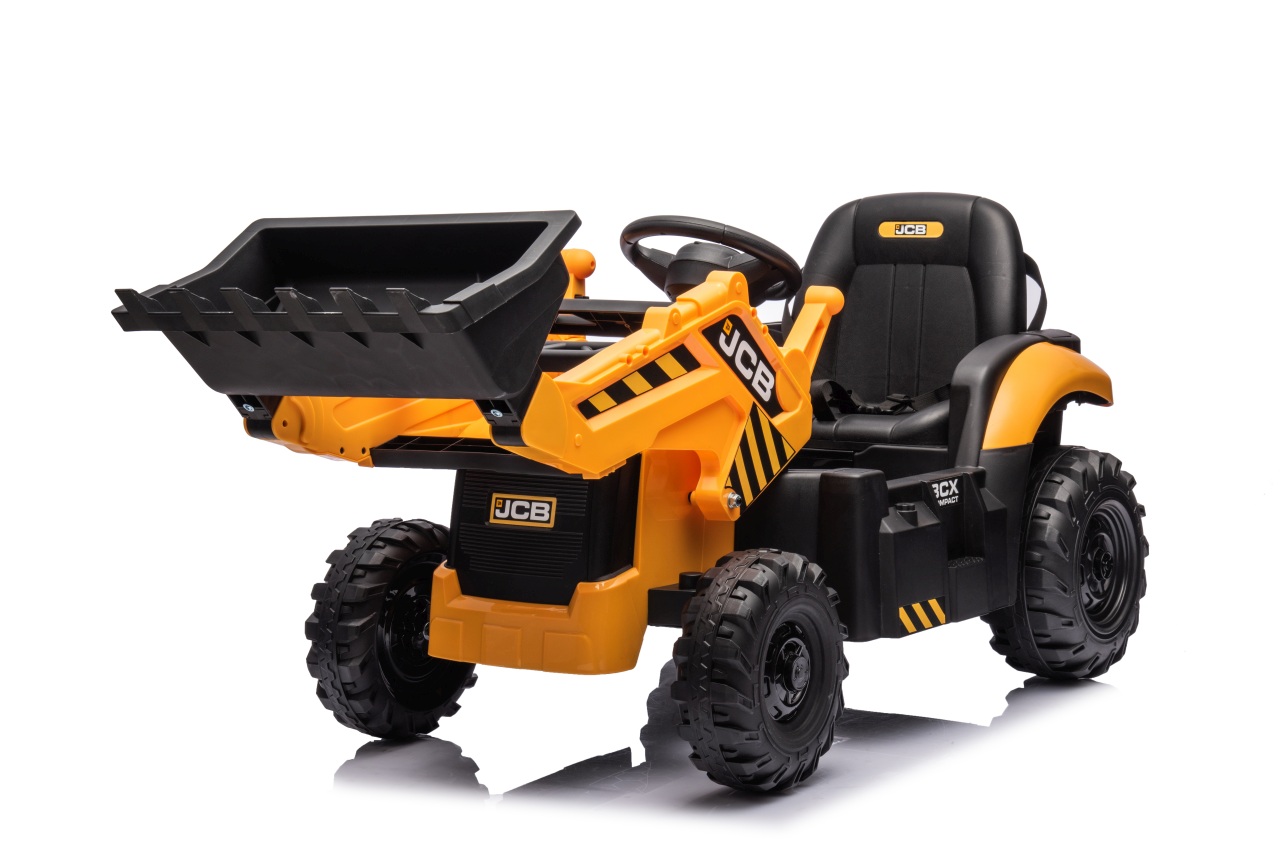 Automobilové rýpadlo bager JCB žlté