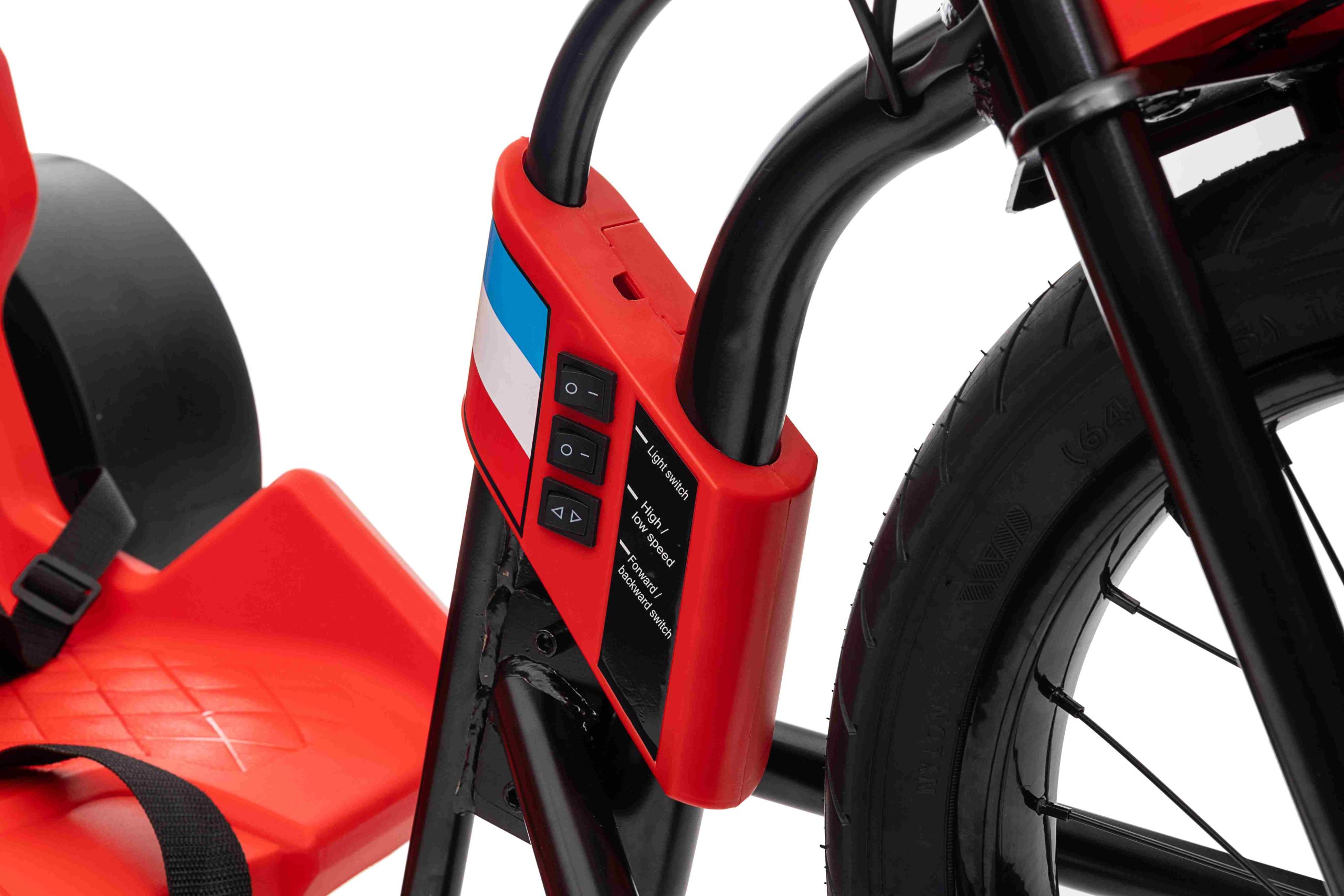 Vozidlo DRIFT BIKE 21 Červený – Obrázok 7