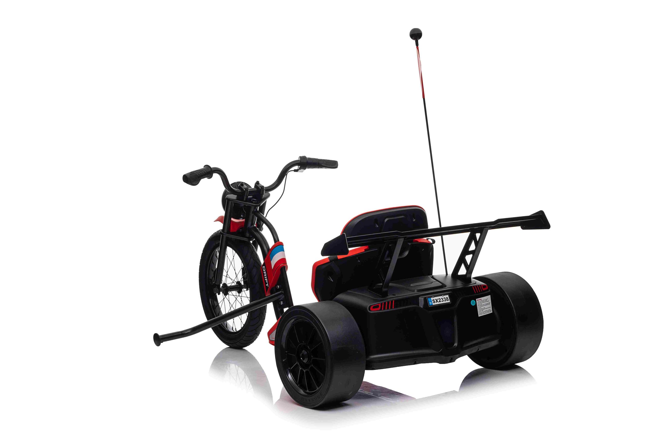 Vozidlo DRIFT BIKE 21 Červený – Obrázok 10