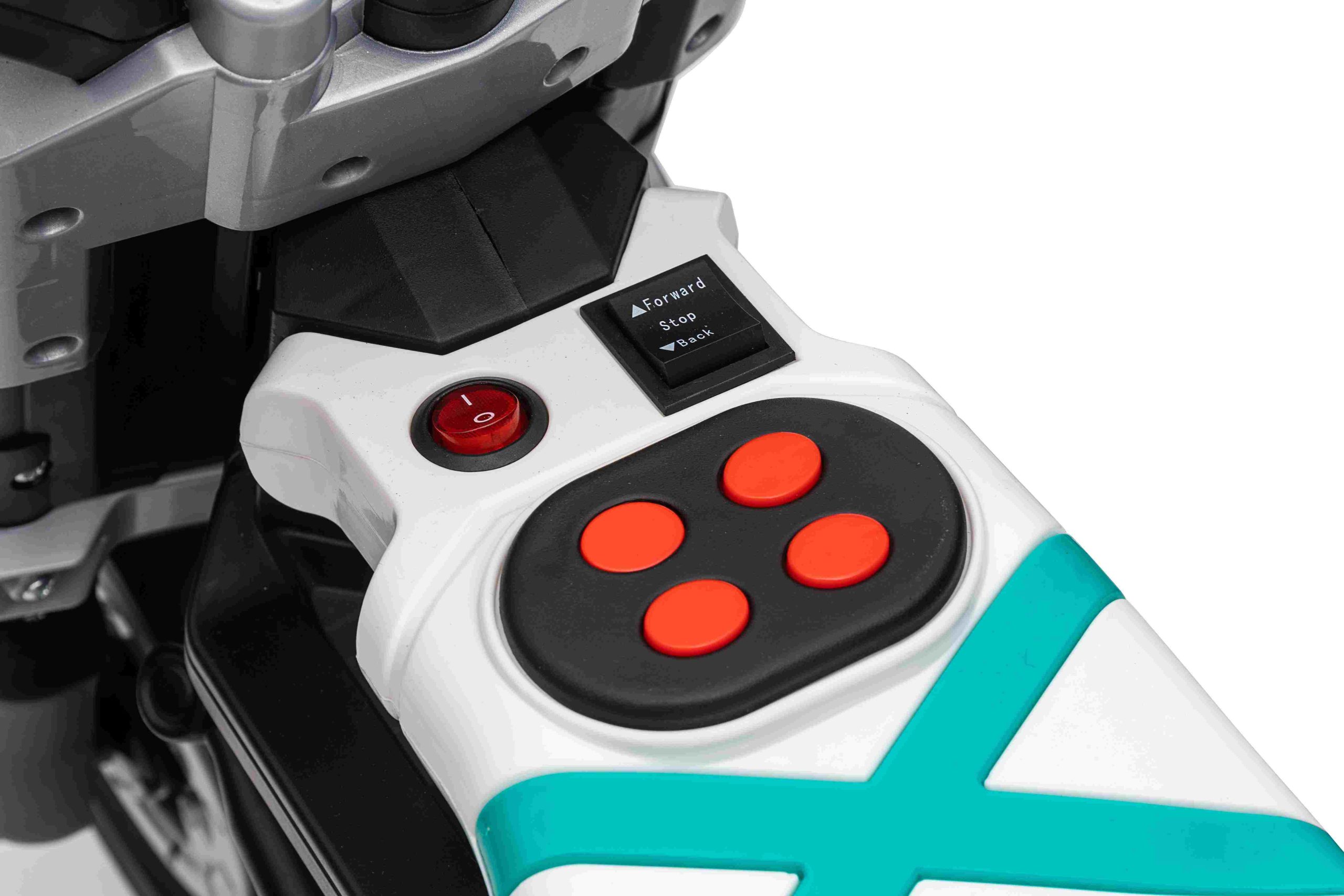 Vozidlo Motor Future 88 v bielej farbe – Obrázok 9