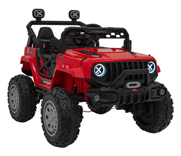 OFF ROAD Rýchlostné vozidlo Červená – Obrázok 2