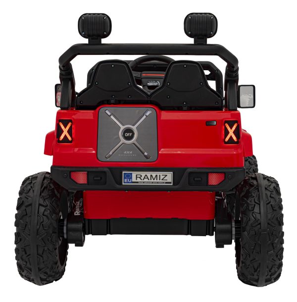 OFF ROAD Rýchlostné vozidlo Červená – Obrázok 6