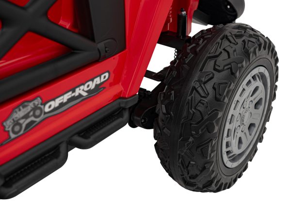 OFF ROAD Rýchlostné vozidlo Červená – Obrázok 9