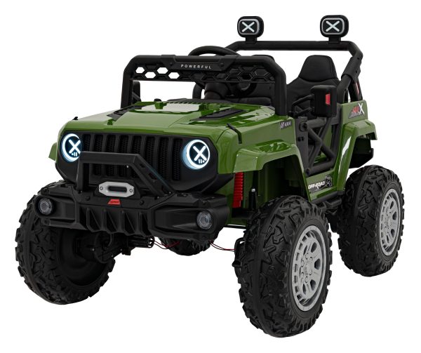 OFF ROAD Rýchlostné vozidlo Zelená – Obrázok 3